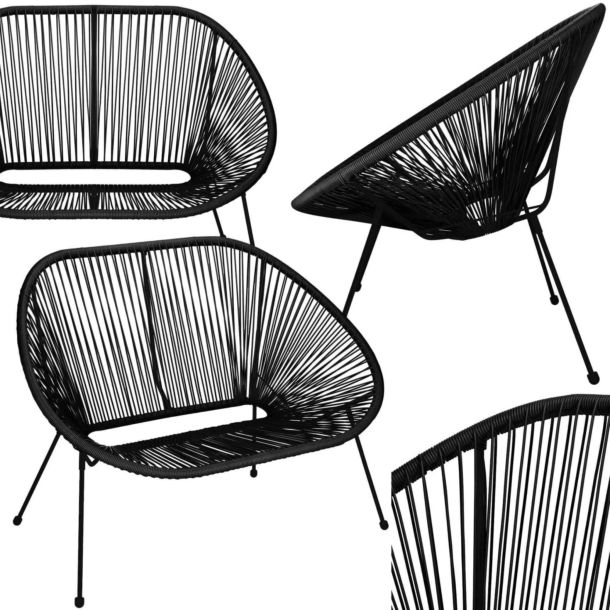 vrtna garnitura 114 x 82 x 87 cm - slika 2