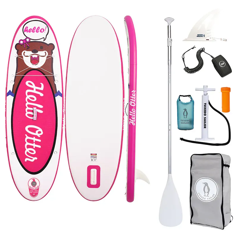 funwater tuxedo sailor dječja sup daska za veslanje 2,4 m (roza) - slika 2