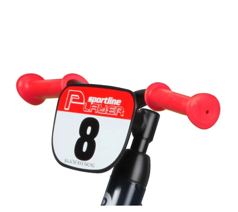 qplay dječji bicikl bez pedala player crveni - slika 5