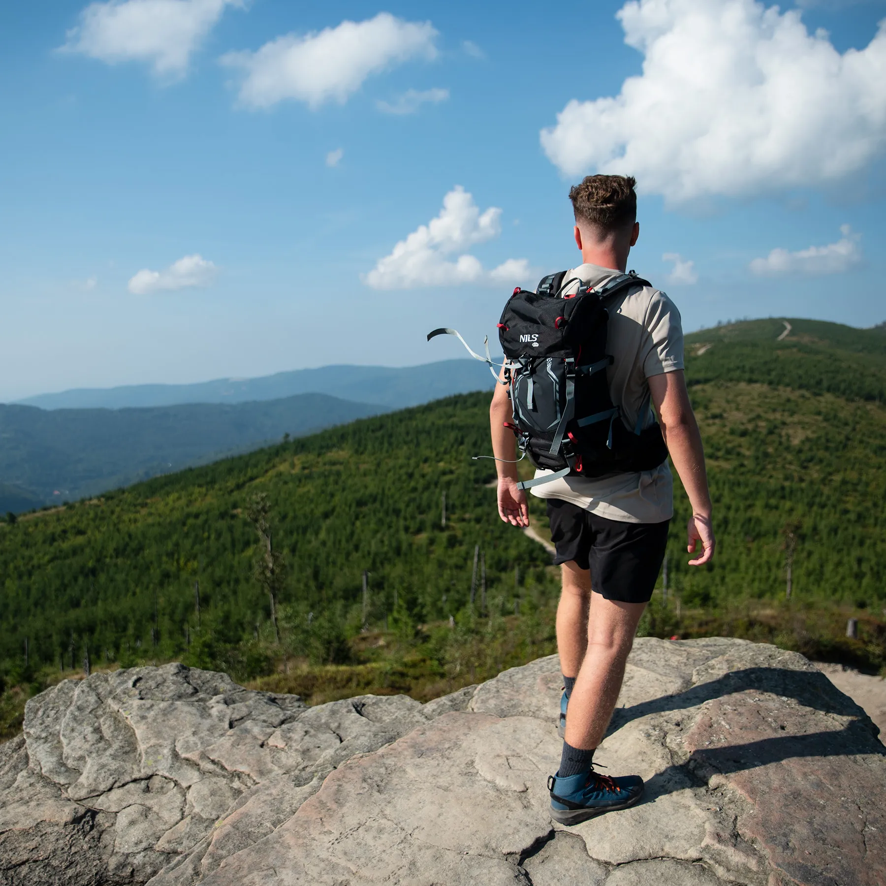 putni ruksak crni northlake 30l nils camp - slika 4