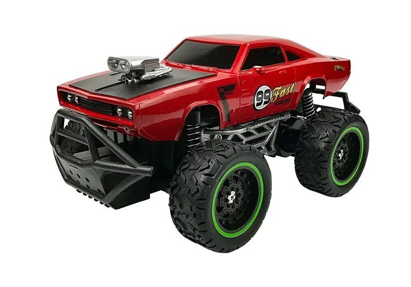 monster truck dodge na daljinsko upravljanje 1:20 crveni - slika 3