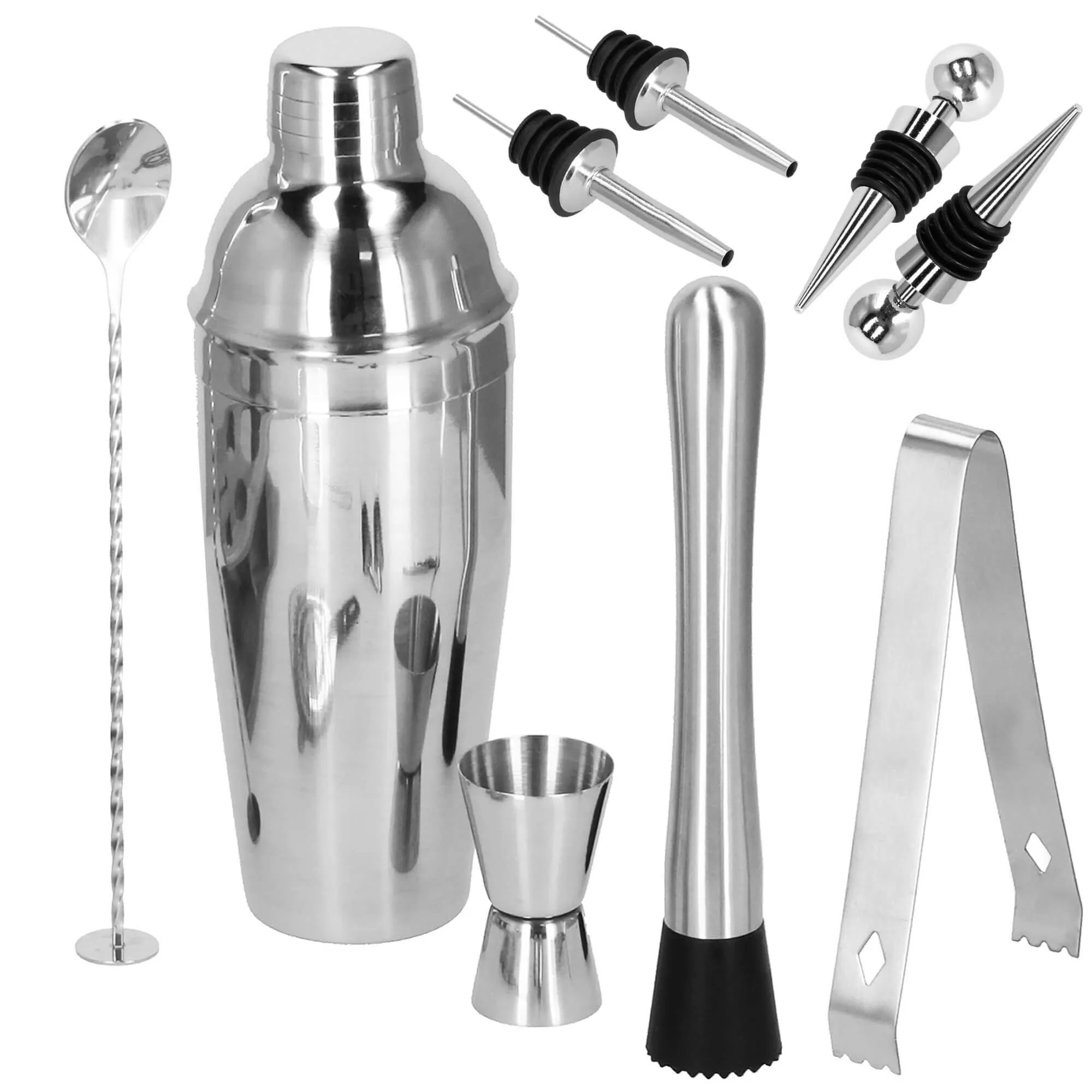 set za pića za barmene, shaker 750 ml, 12 dijelova - slika 8