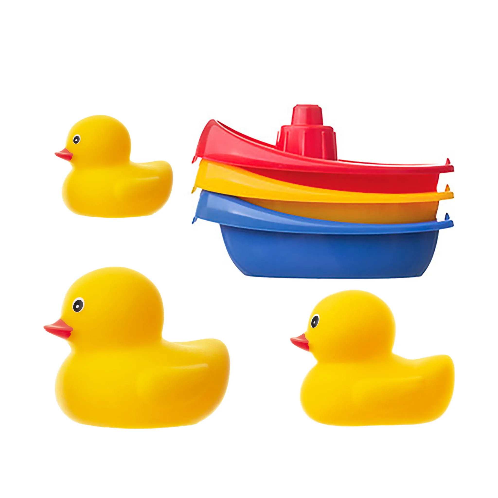 tullo set patkica za kupanje bez rupa s čamcima 6kom. - slika 6