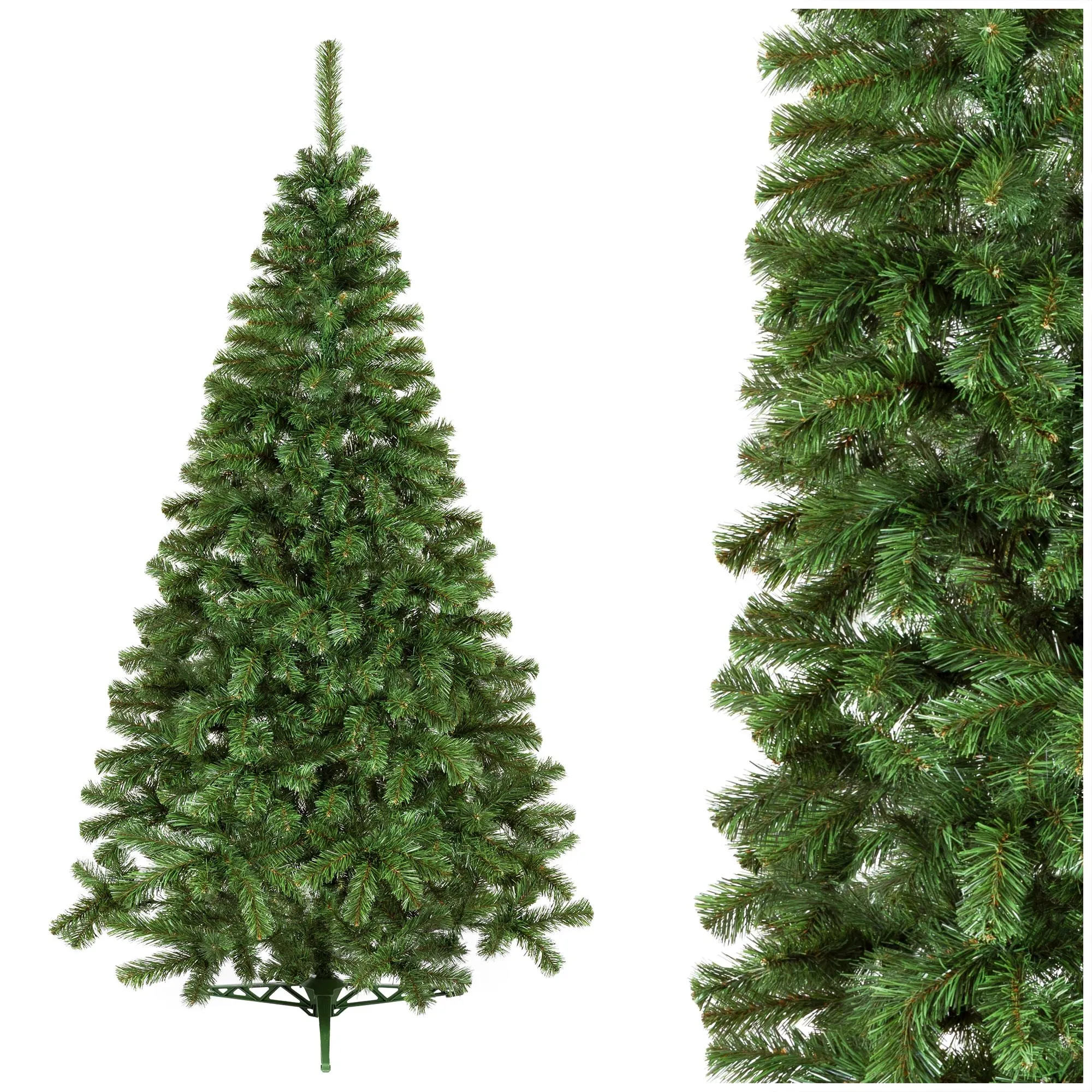umjetno božićno drvce – zelena jela 180 cm - slika 8