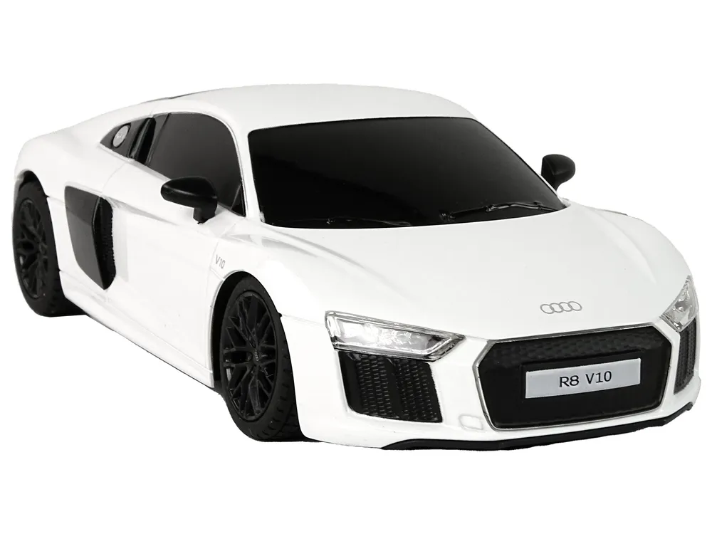 rastar audi r8 na daljinsko upravljanje 1:24 bijeli - slika 6