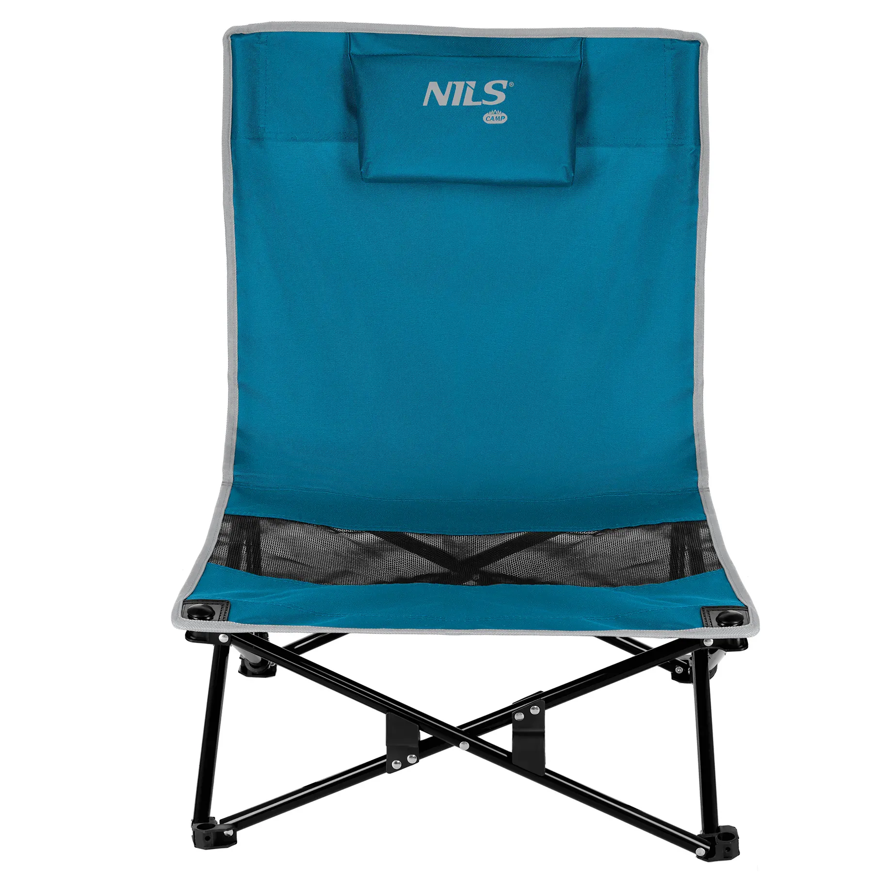 stolica za plažu plavo siva nils camp - slika 1