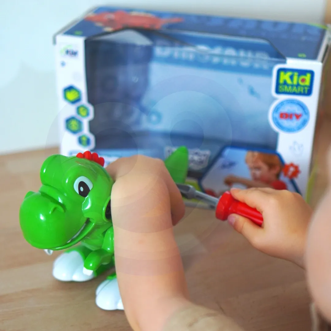 woopie dinosaur na sastavljanje + odvijač zeleni - slika 4