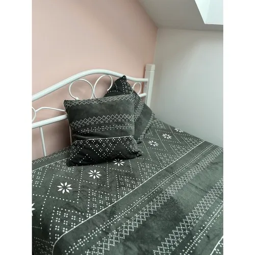 ruhhy mekana deka 1.6x2m + 2x jastučnice, siva - slika 7