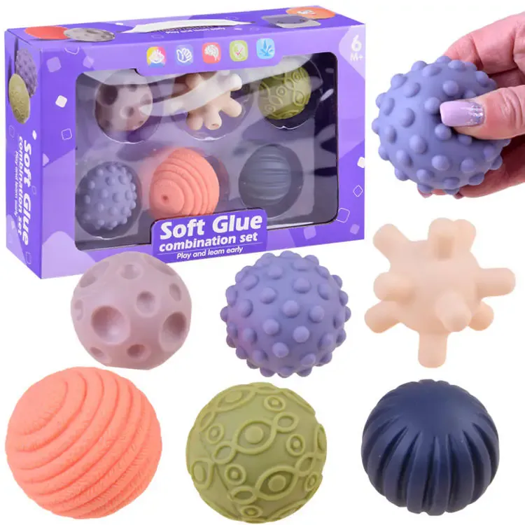 set senzoričkih loptica 6 kom. za4470 - slika 2