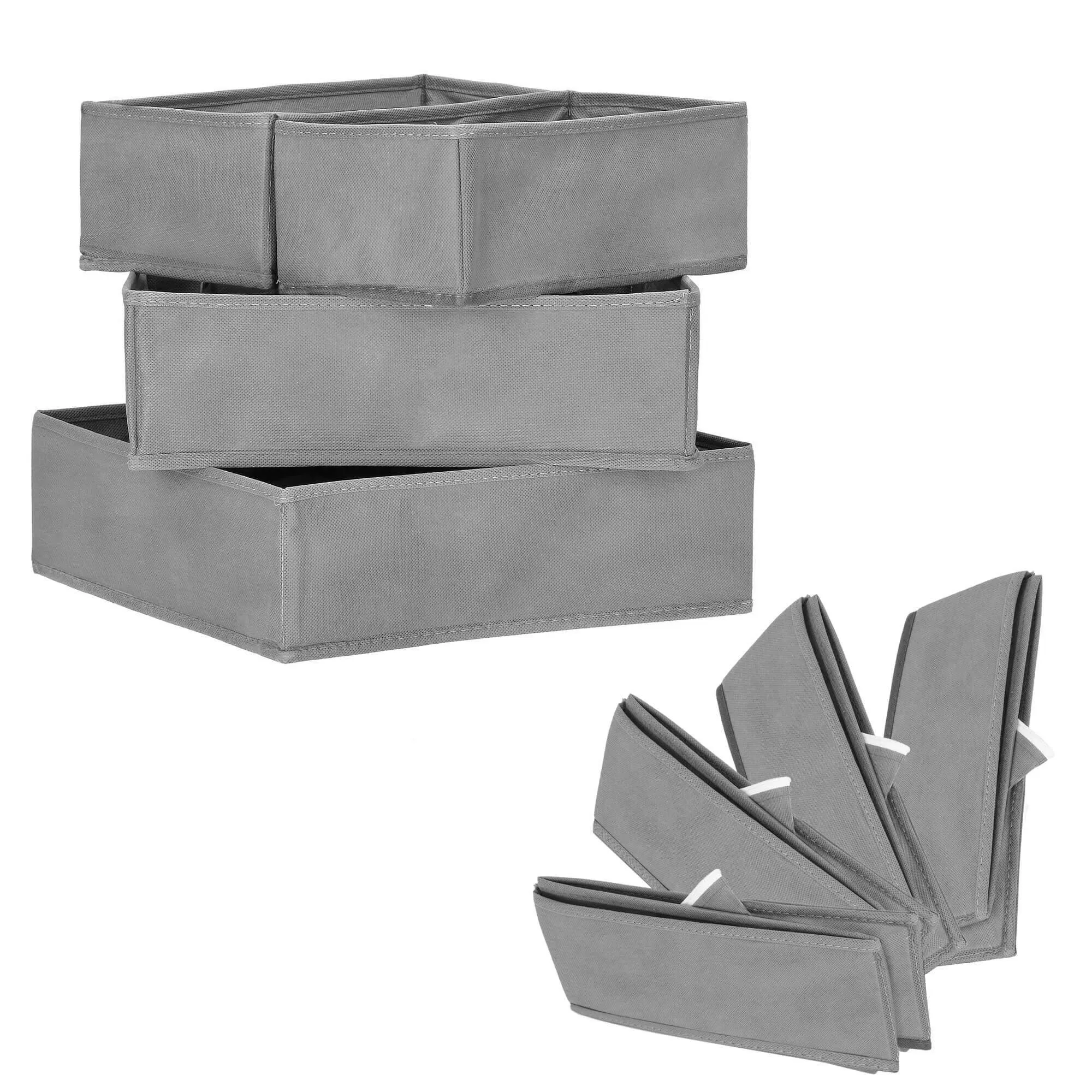organizator ladica, siva - slika 7