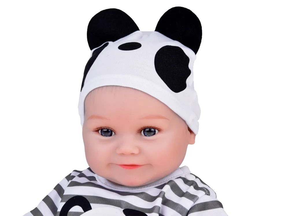 mekana lutka baby boy u panda pidžami - slika 8