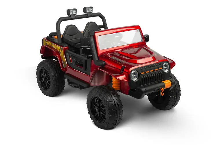 off road auto na akumulator ringo, crveni - slika 2