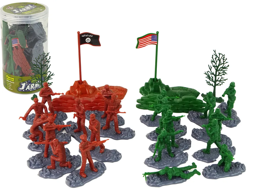 Vojni set figurica 48 elemenata - Pribislavec