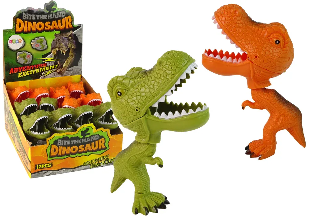 figurica dinosaur tyrannosaurus koji grize 2 vrste - slika 2