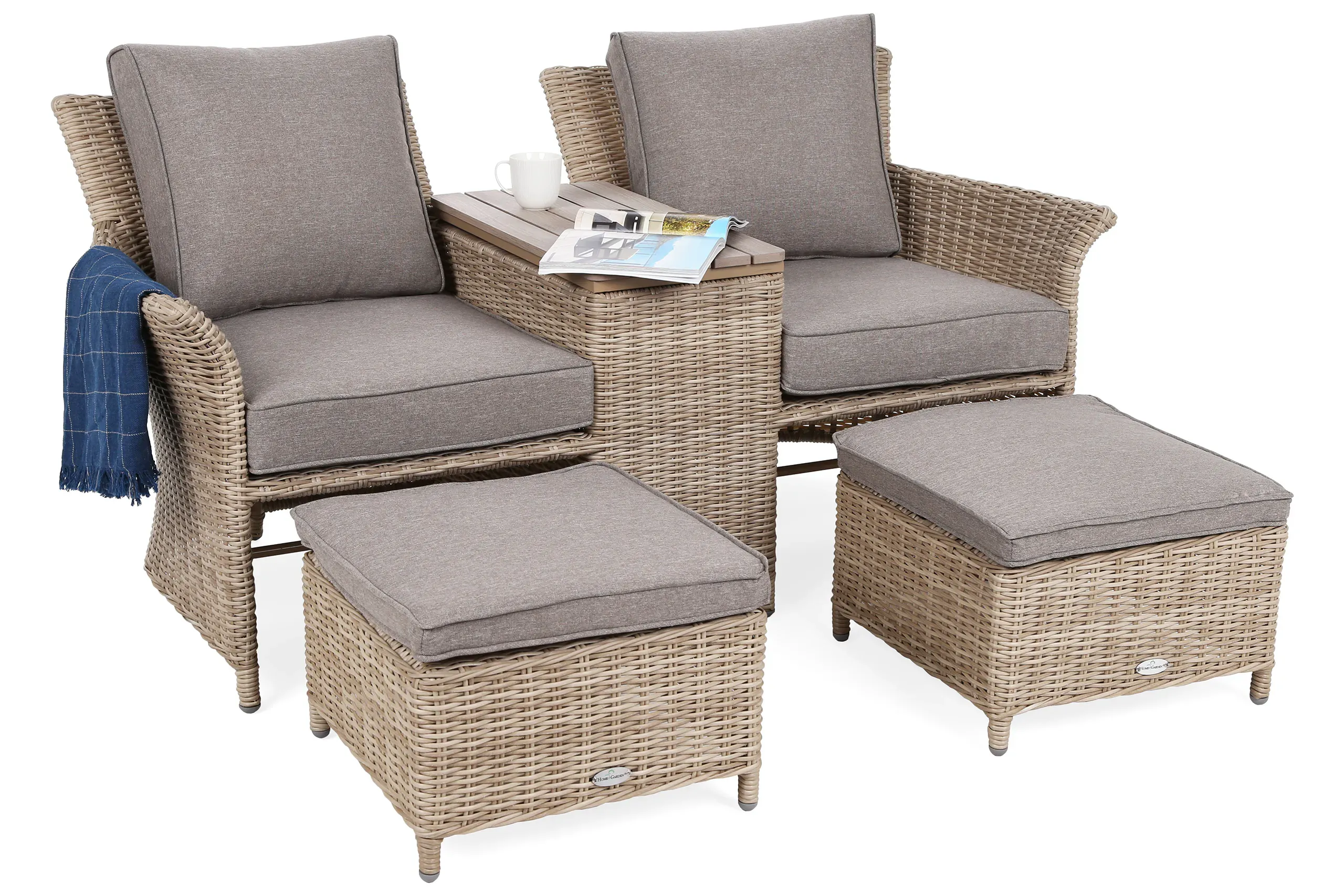 Sofa Milos Plus Beige / Beige Melange - Pribislavec