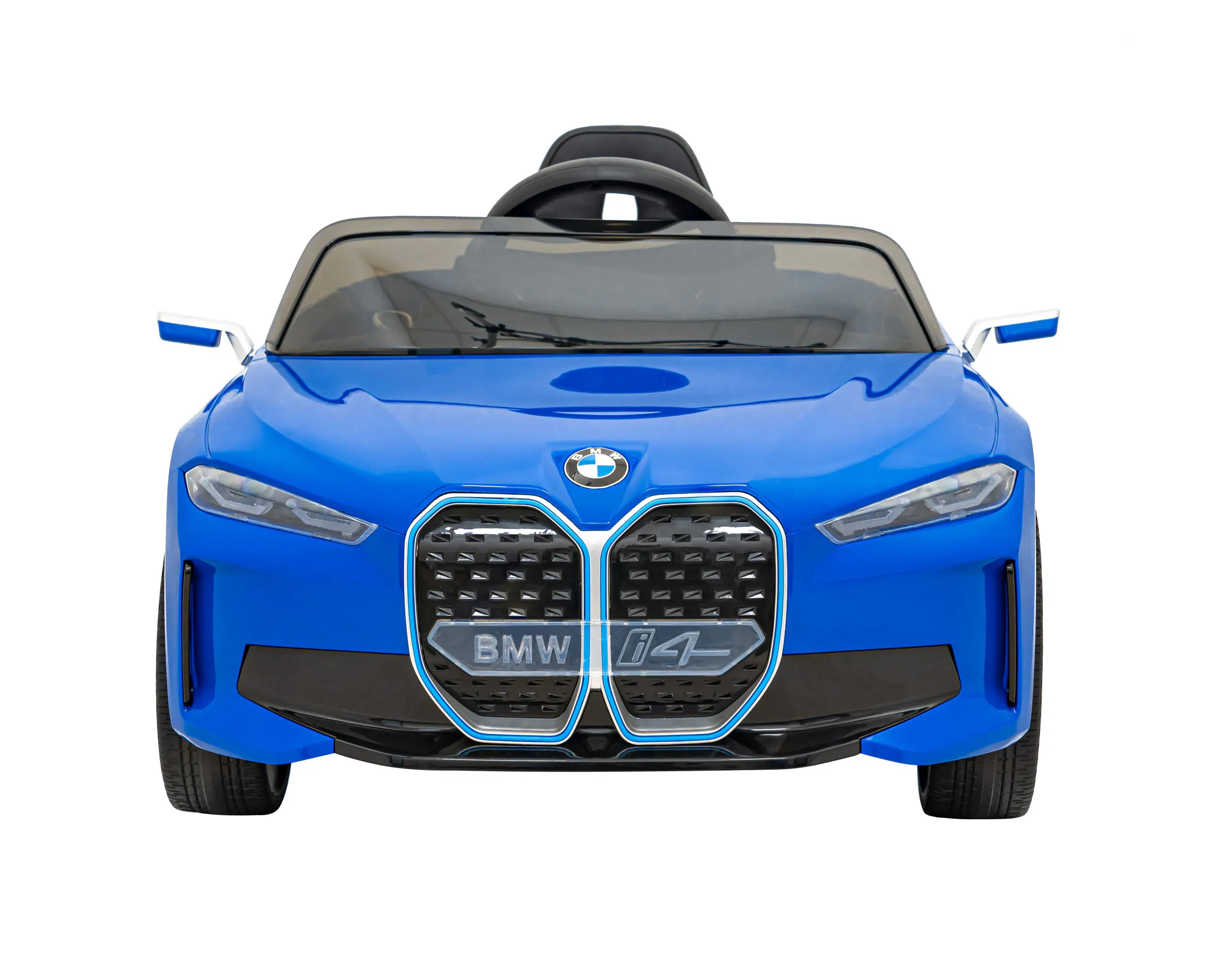 bmw i4, auto na akumulator, plavi - slika 2