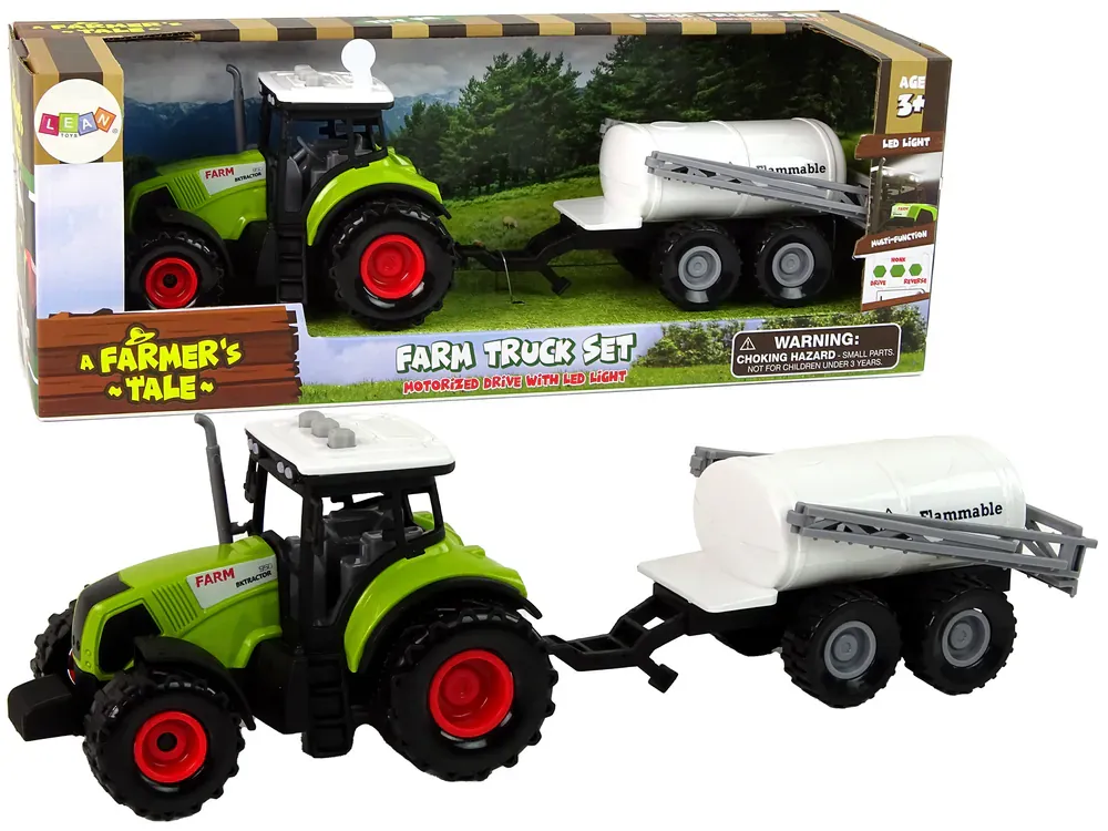 traktor s bijelom cisternom - slika 2