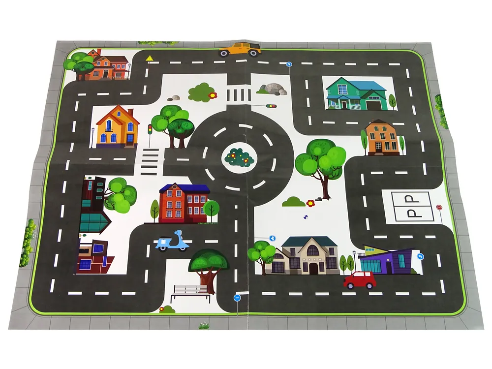 set automobila sa semaforima i prometnim znakovima - slika 4