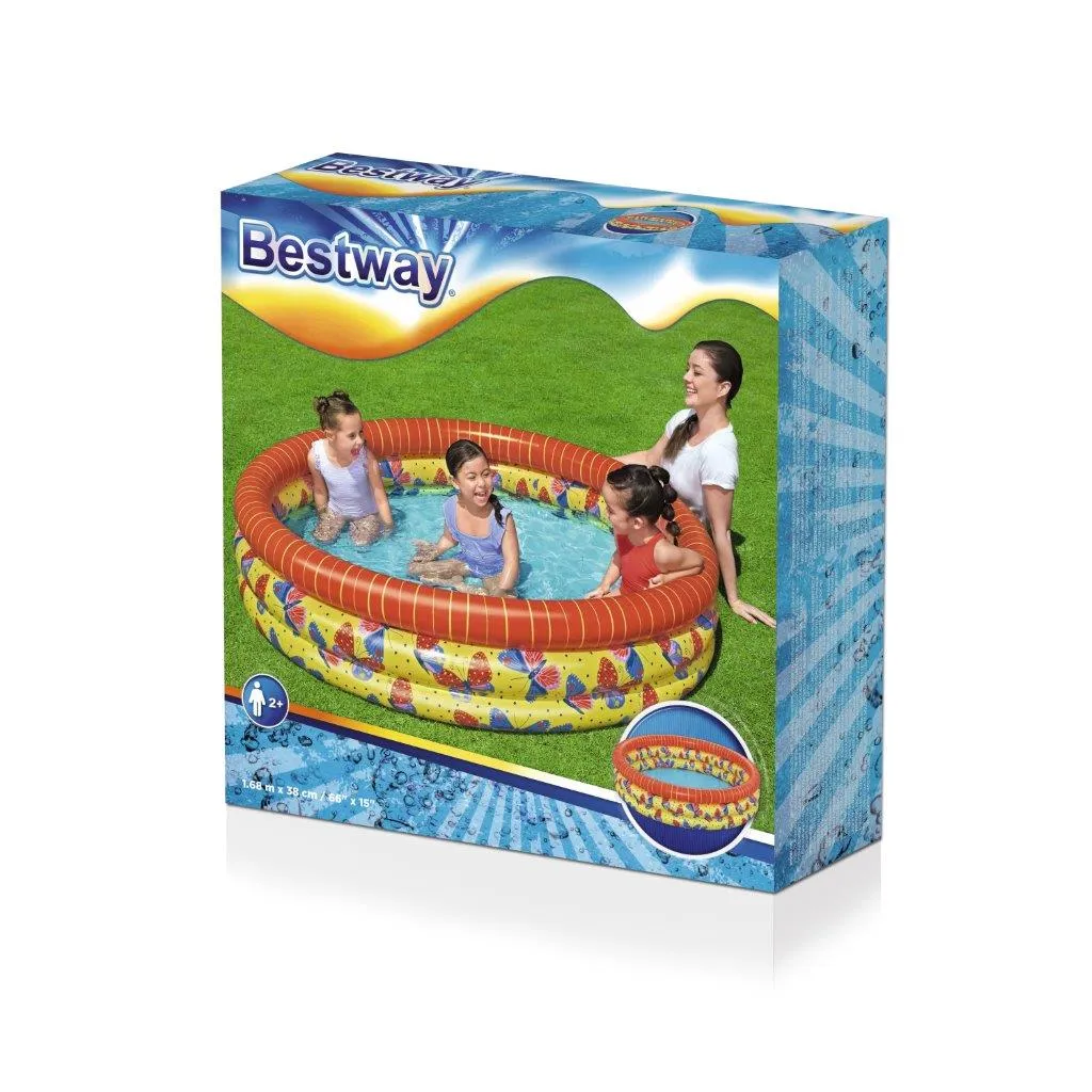 bestway 51202 dječji bazen na napuhavanje leptirići - slika 7