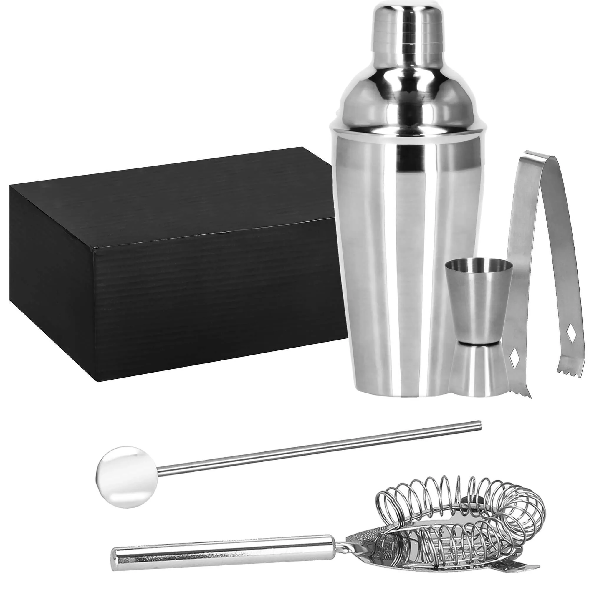 set za pripremu pića za barmene shaker 750 ml 5 komada - slika 4