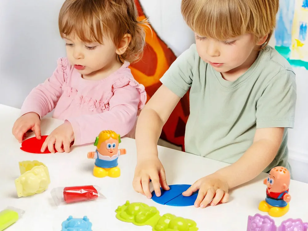 kreativni set plastelin s kalupima životinje - slika 6