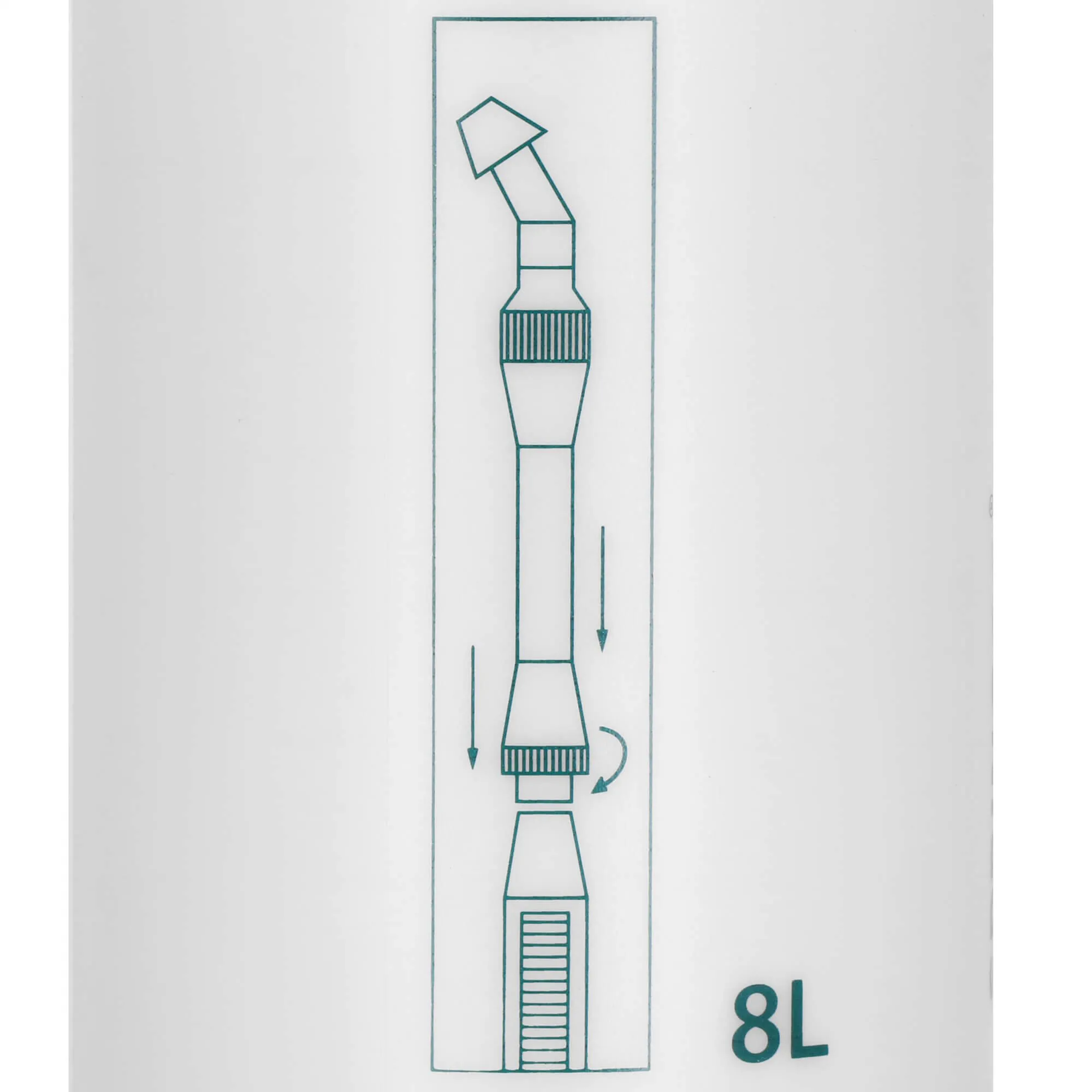 vrtna prskalica 8l - slika 9