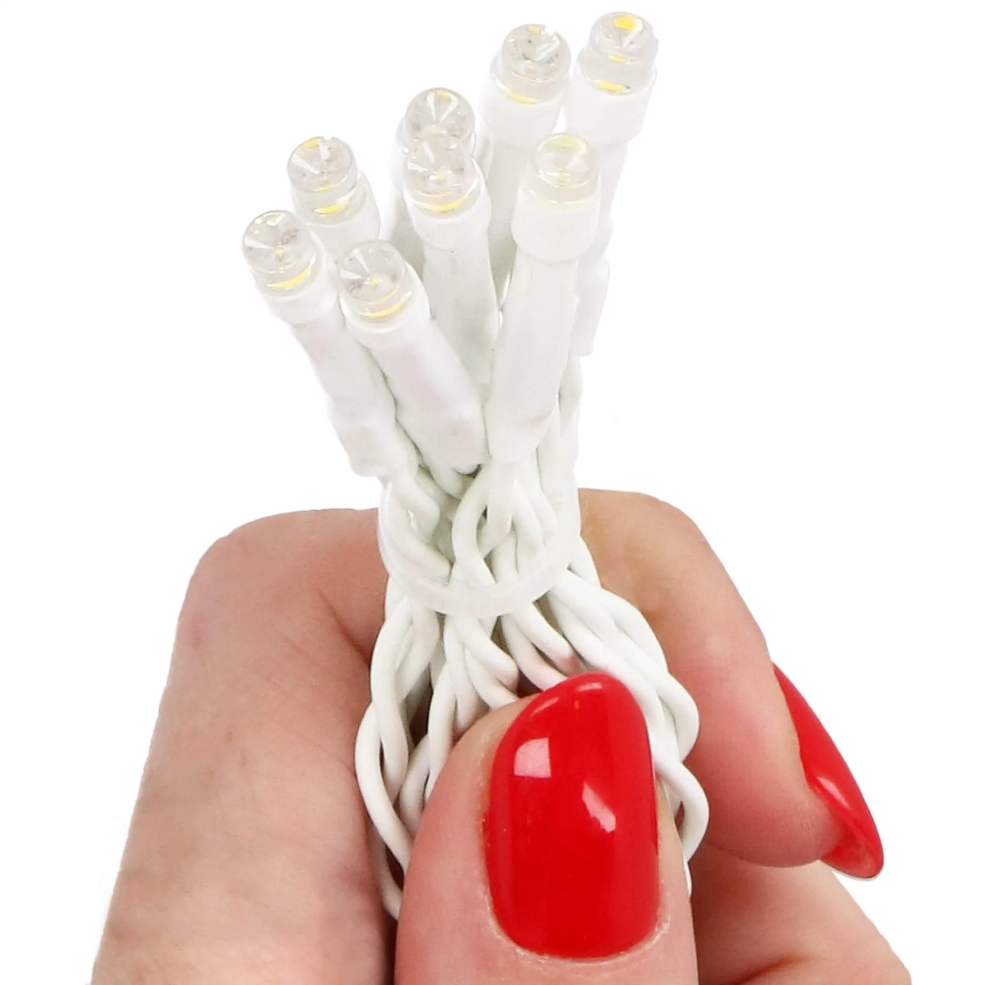 springos zavjesa s kapljicama, 300 led, 12m , hladno bijela - slika 10