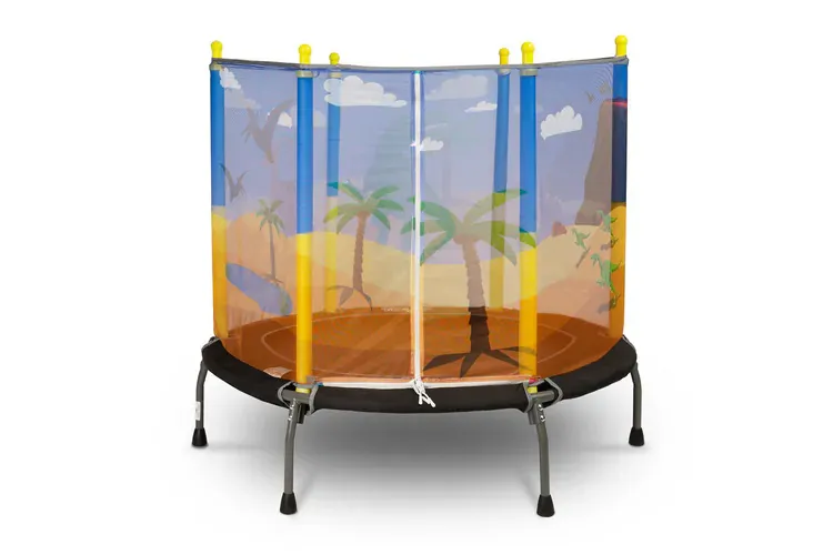 toyz dječji trampolin dino 128 x 128 x 112 cm - slika 2