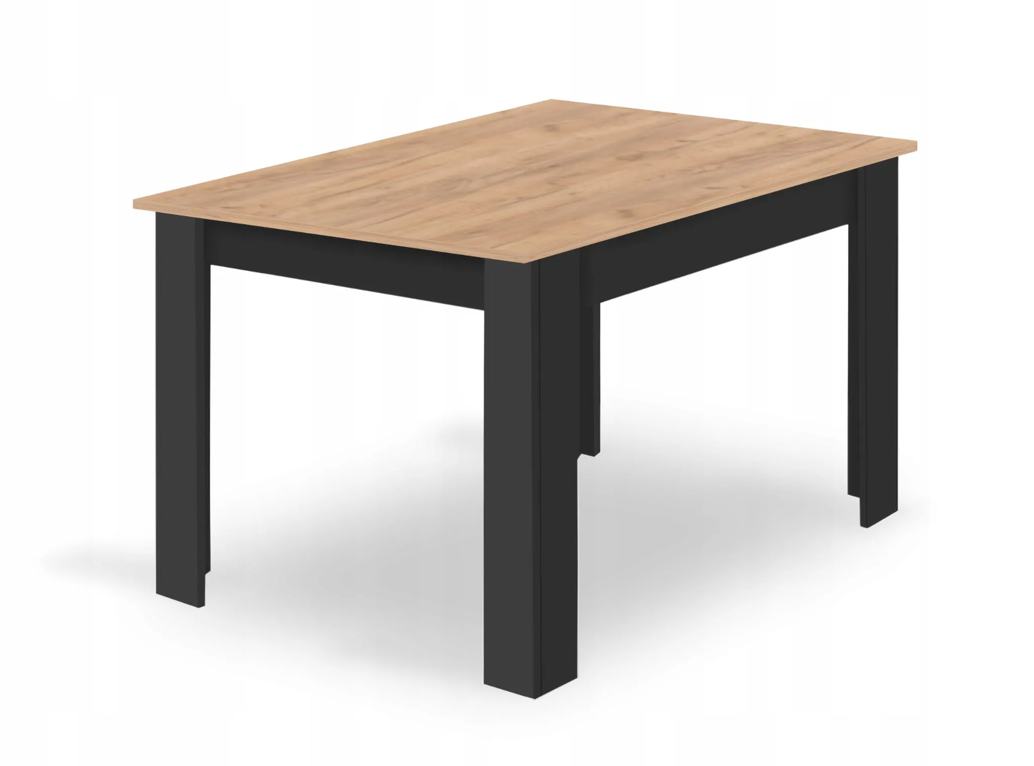 mark pravokutni stol 120x80 craft + 4 stolice,crna - slika 11
