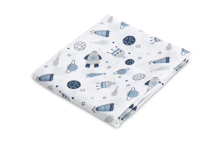 Sensillo muslin pelena 70x80cm astronaut - Pribislavec