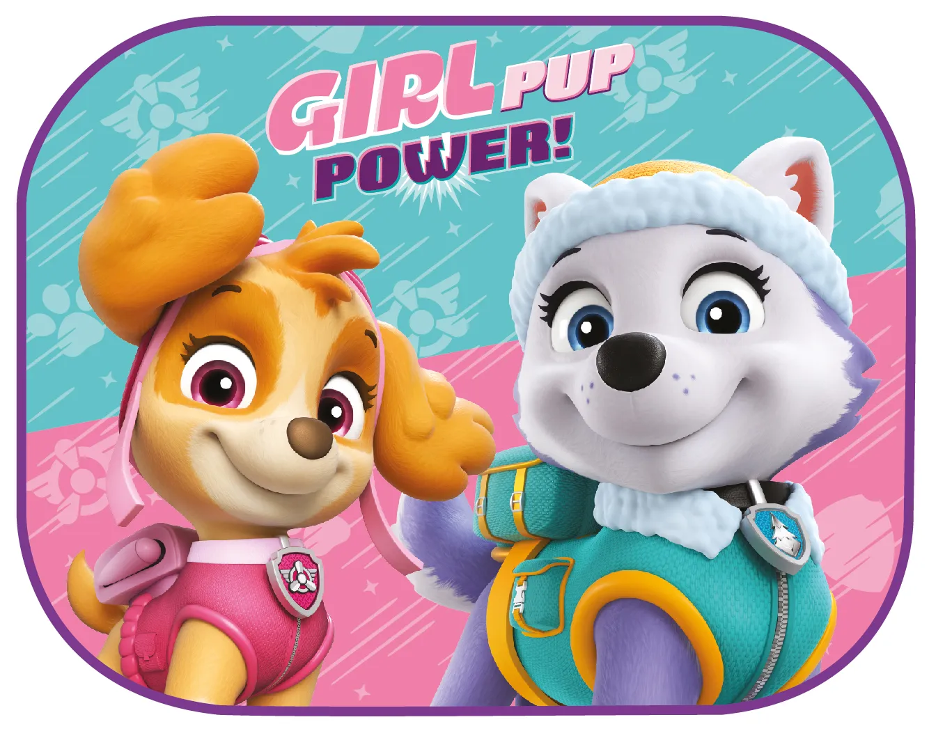 zaštita od sunca paw patrol tirkizno-roza - slika 3
