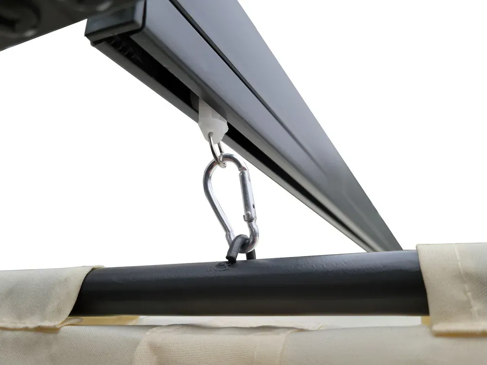 vrtna pergola para sole estivo 3x3x2.4m vodootporni krov - slika 9
