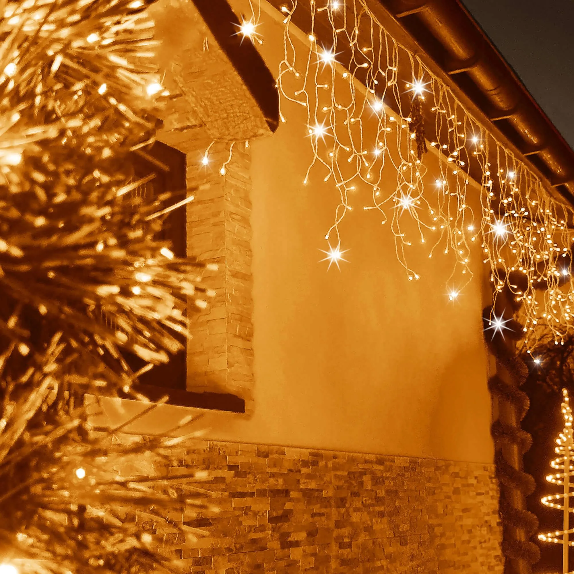 springos svjetlosna zavjesa, 500 led - slika 7