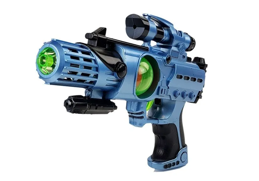 laserski pištolj sa crnom maskom - slika 3