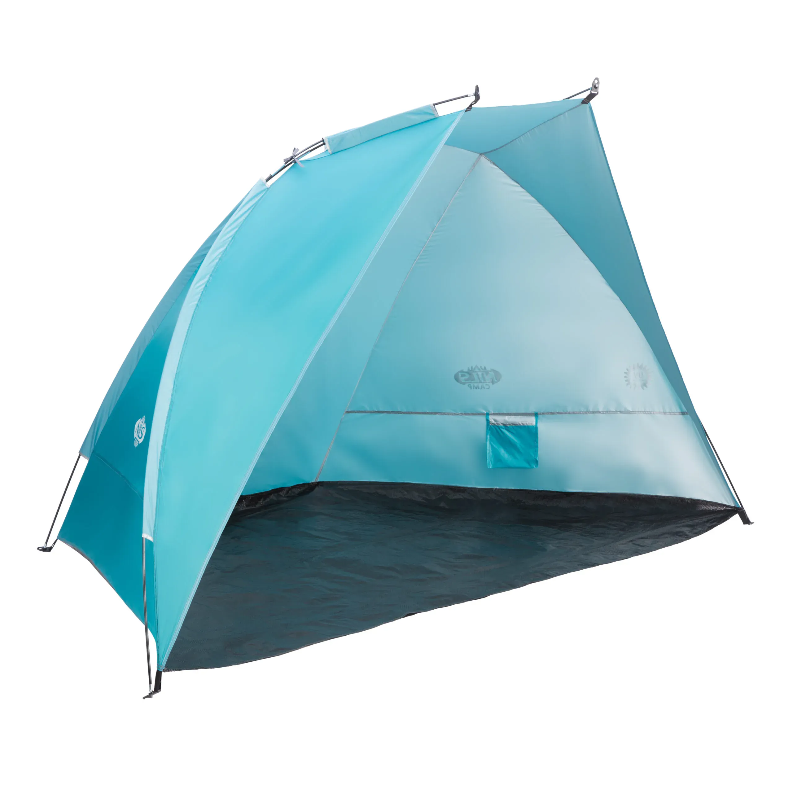 tirkizni šator za plažu 260x120x120 nils camp - slika 2