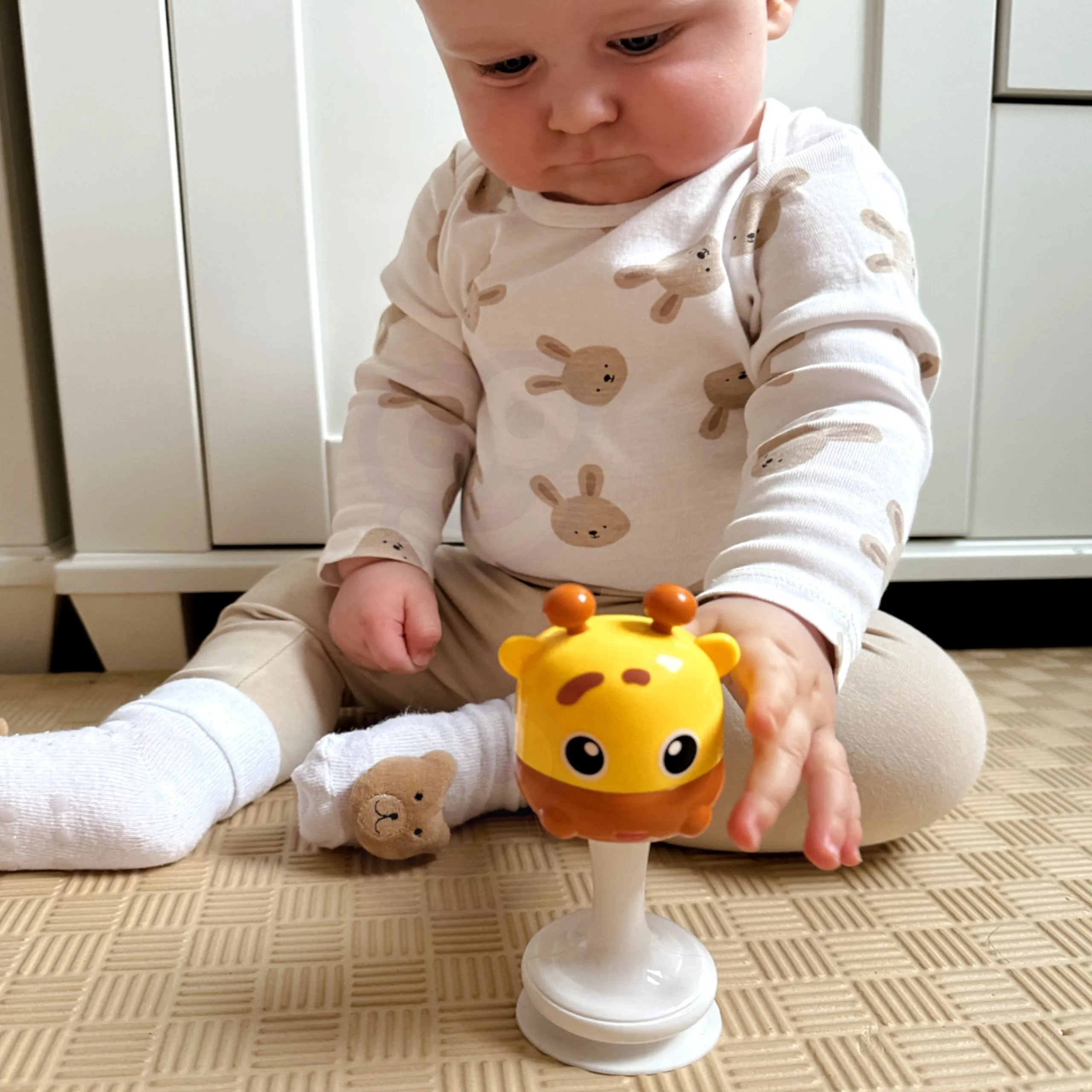 woopie zvečka za bebe - žuta žirafa 0m+ - slika 7