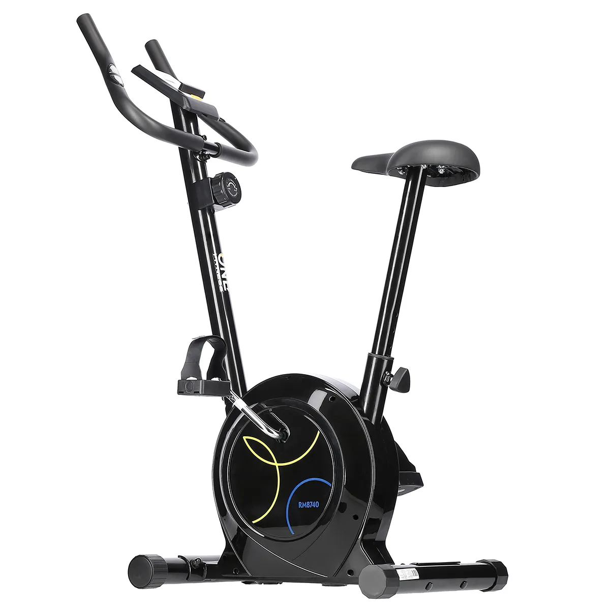 crni magnetski bicikl one fitness - slika 5