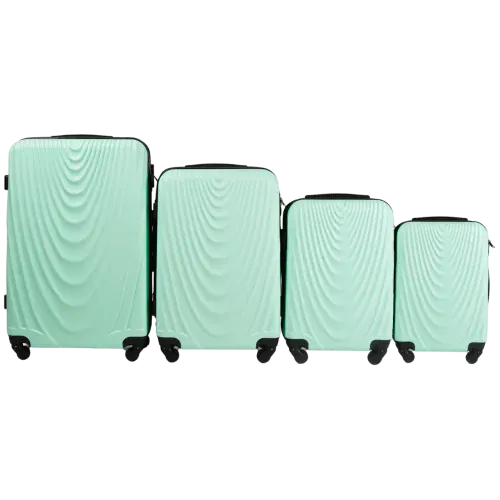 falcon, set od 4 abs+ (l, m, s, xs) wings, svijetlo zelena - slika 2