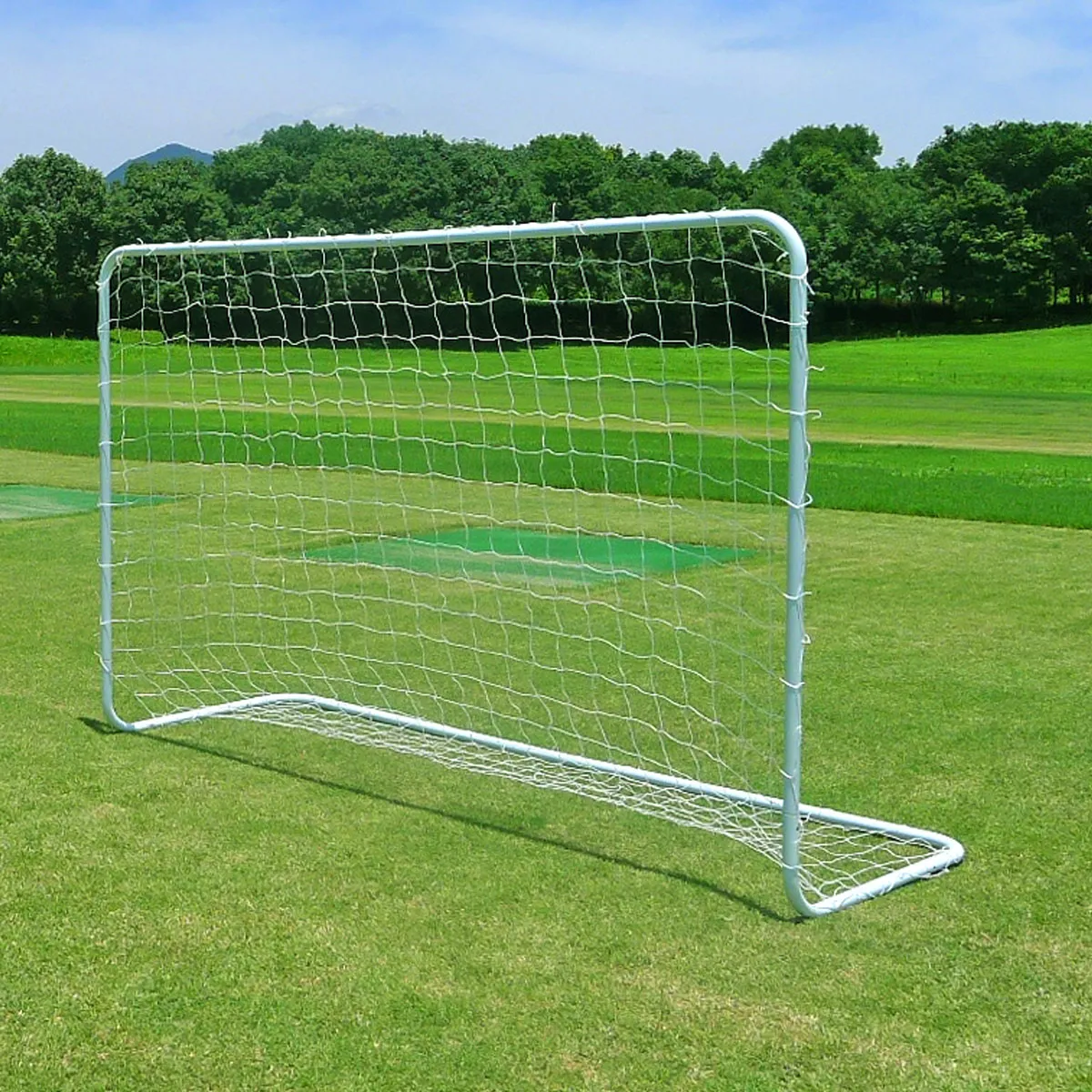 nils nogometni gol s mrežom od čeličnog okvira 182 cm x 120 cm x 63 cm - slika 6