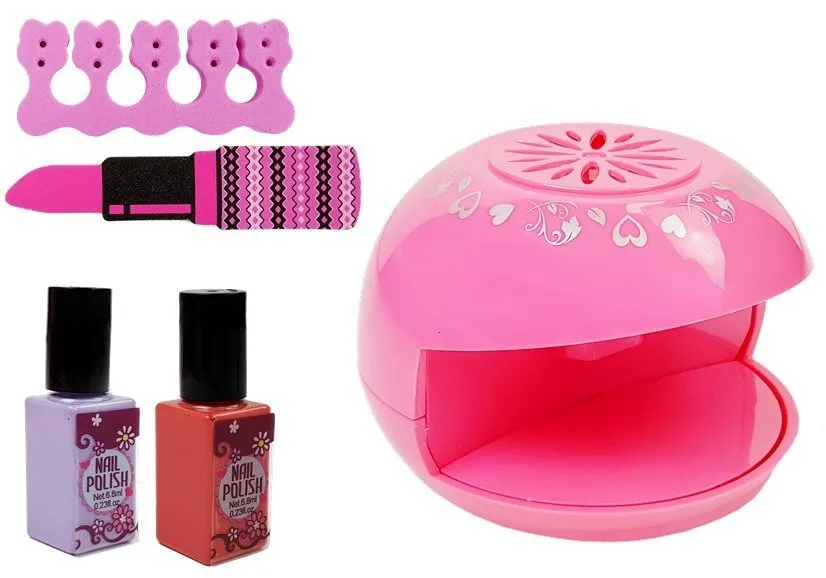 dječji set za manikuru nail art sa sušilom laka - slika 3