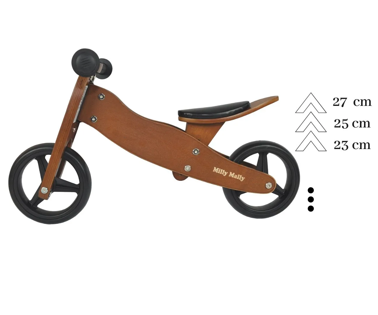 dječji bicikl bez pedala 2u1 jake army - slika 6