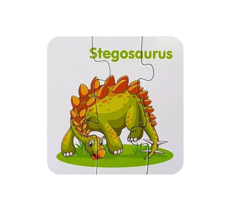edukativne puzzle - dinosauri na engleskom - slika 3