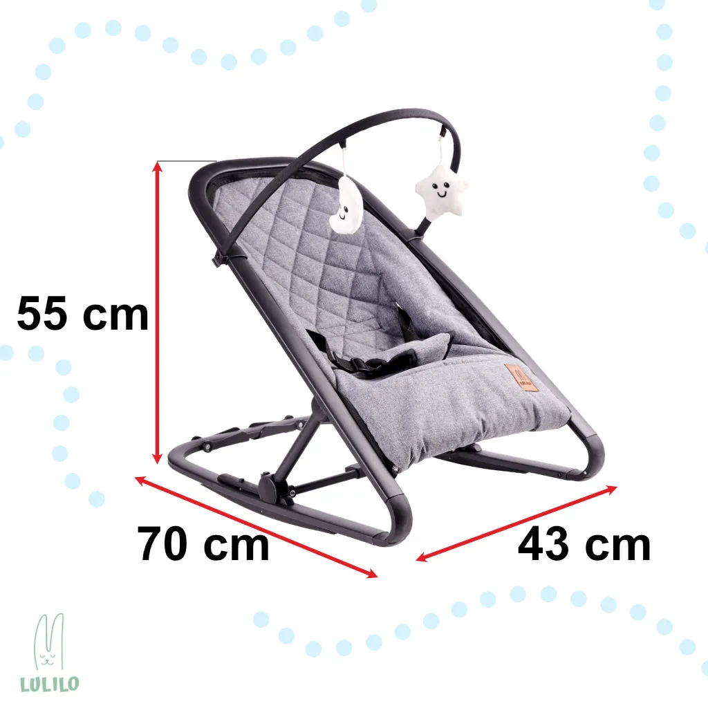 lulilo stolica za ljuljanje rokulo dodaci - slika 4