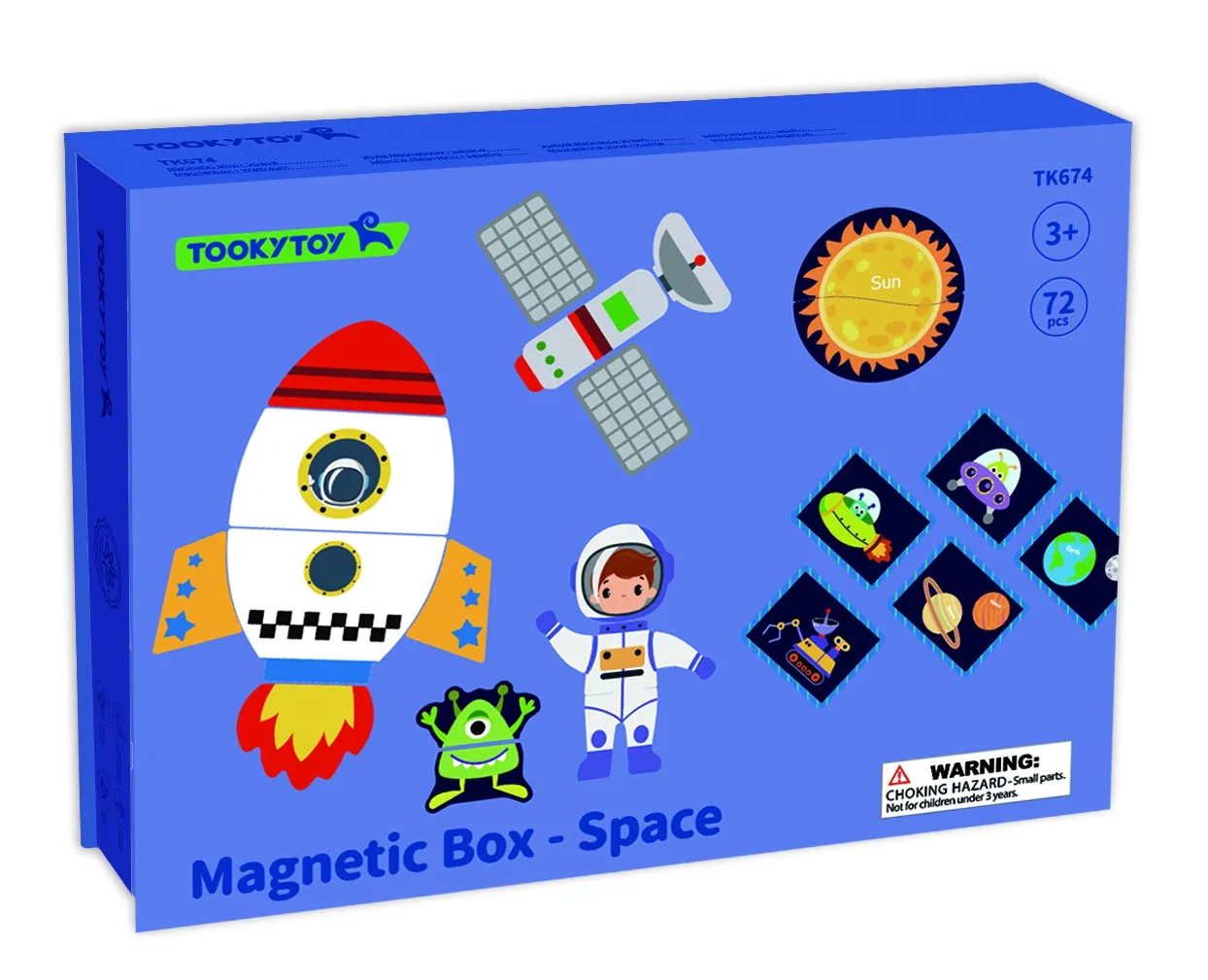 tooky toy magnetna slagalica kozmos - slika 8