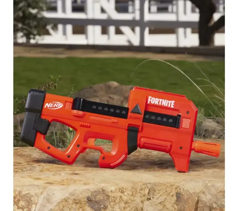 nerf elite pištolj fortnite compact smg + 8 pjenastih metaka - slika 3