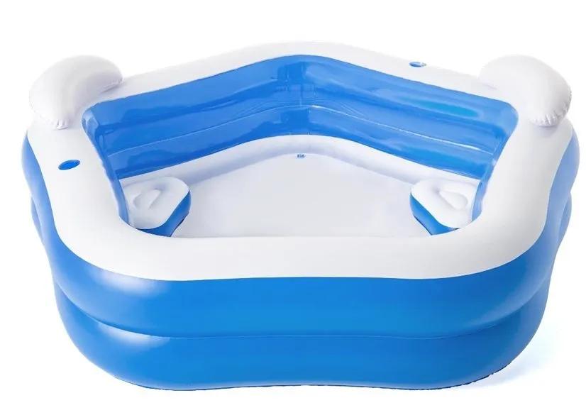 bestway 54153 pentagon bazen na napuhavanje 213x206x69cm - slika 4