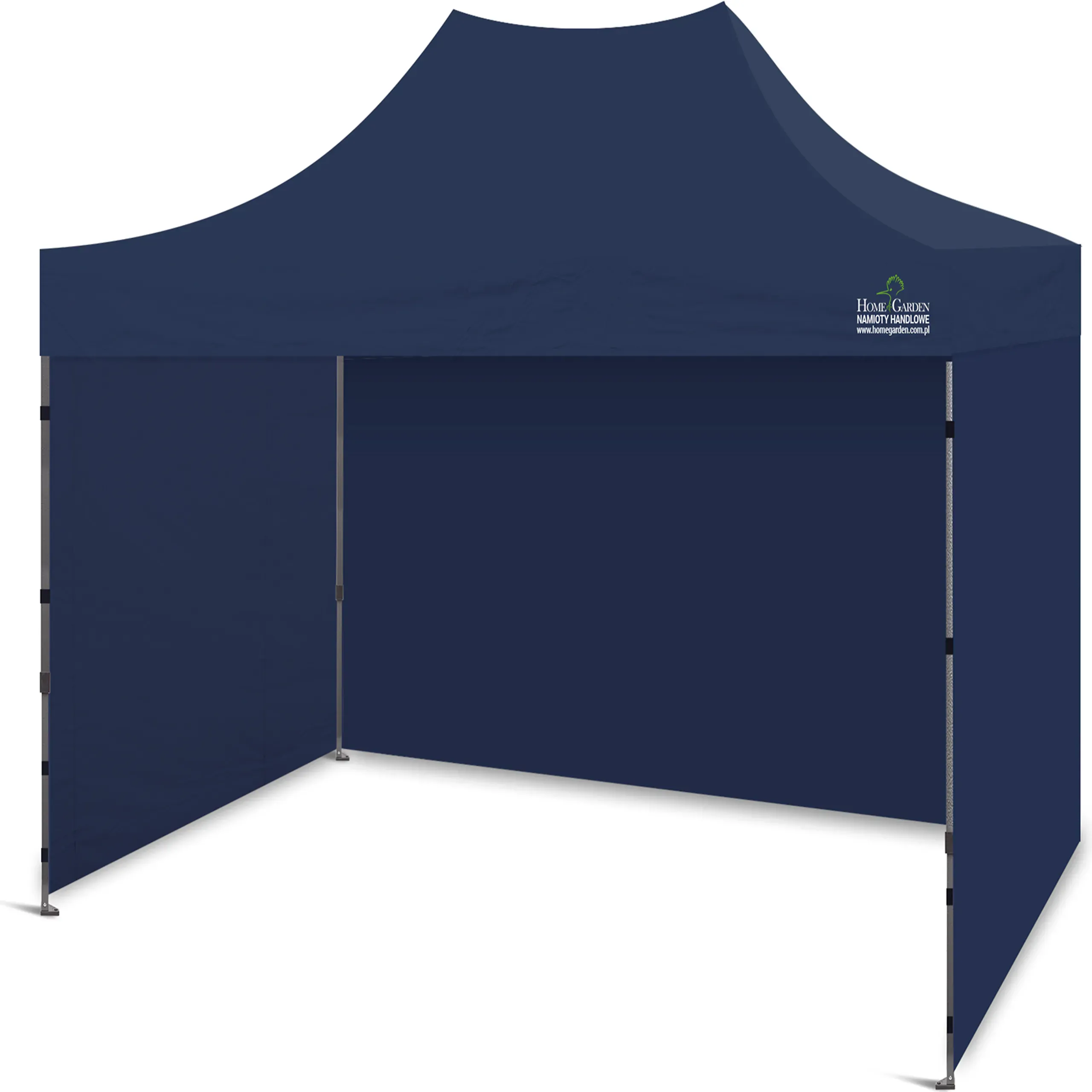 komercijalni šator 300 x 200 cm tamnoplave boje - slika 2