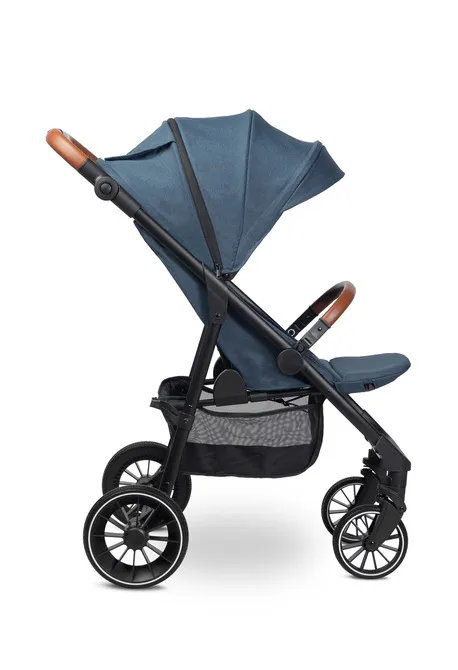 caretero dječja kolica elma - jeans plava - slika 8