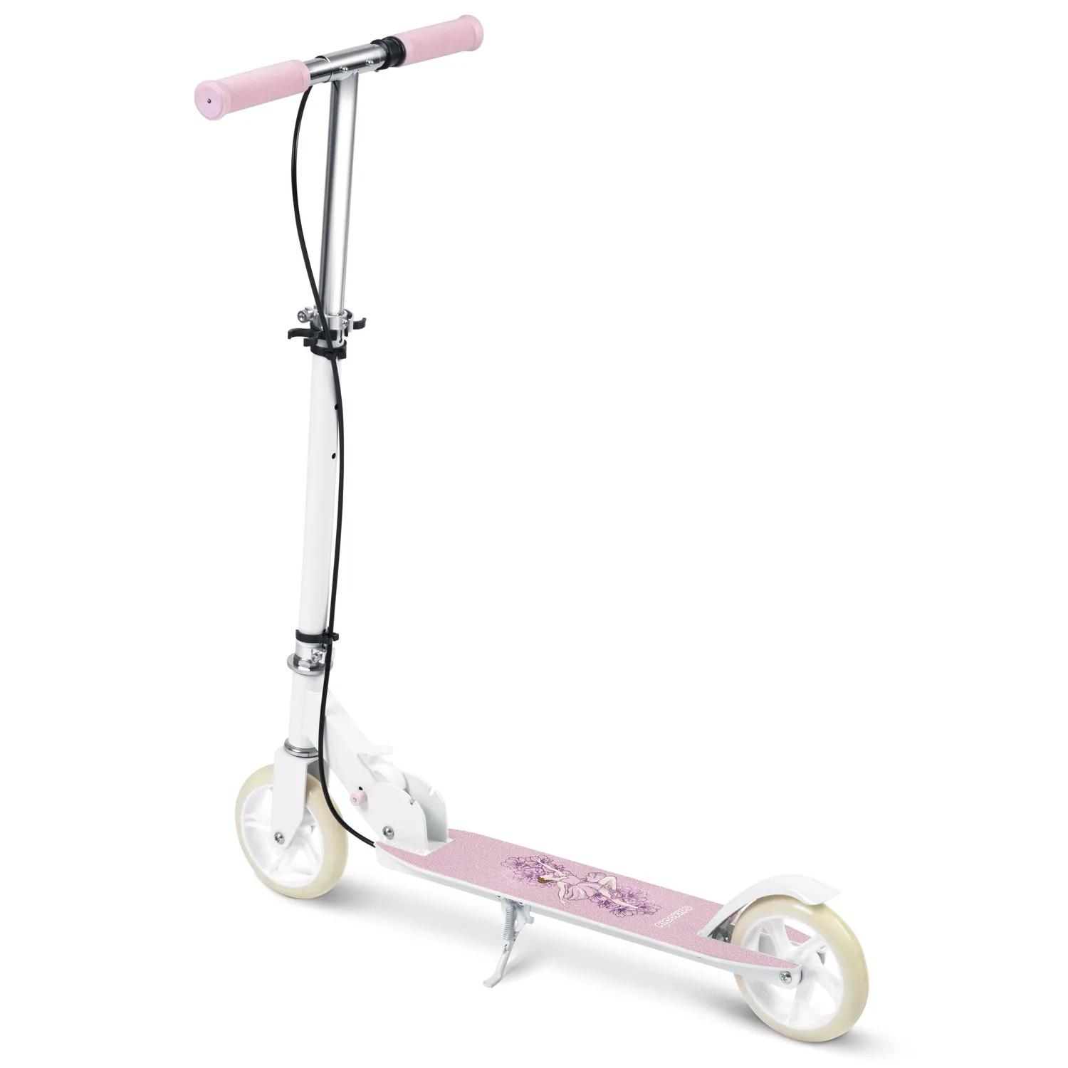 ricokids romobil za djecu kodi, pu kotači, rozi - slika 6