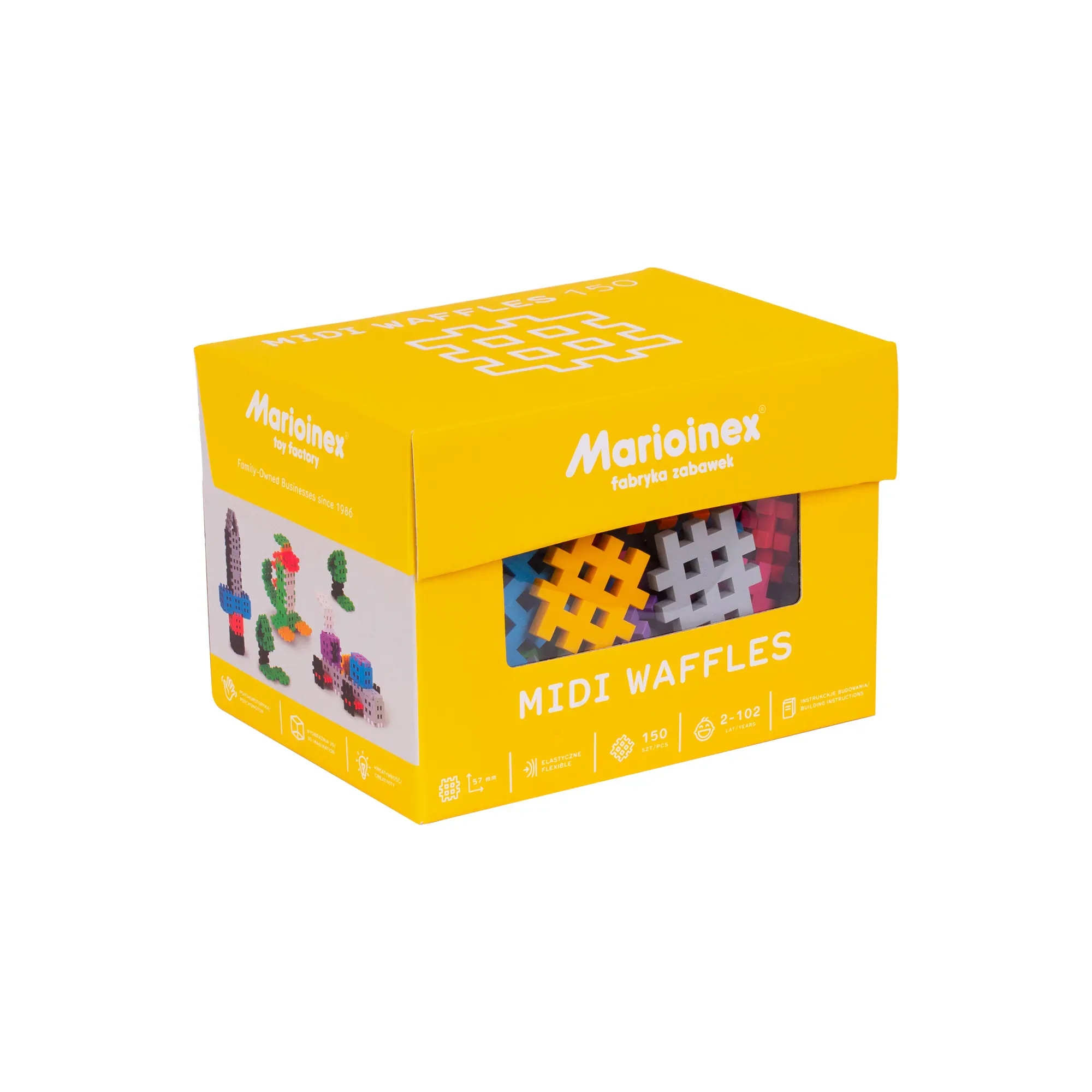 marioinex set midi waffle kockica 150kom. - slika 2